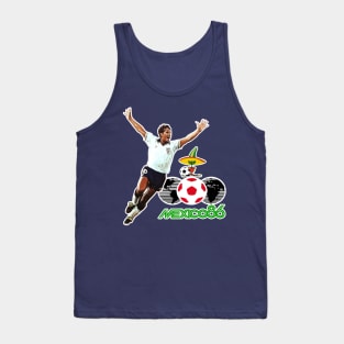 World Cup Heroes Mexico 86 - Gary Lineker Tank Top